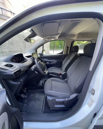 Peugeot Rifter cena 69900 przebieg: 95582, rok produkcji 2019 z Nysa małe 631